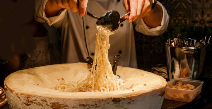 lombardia economy- cacio e pepe day